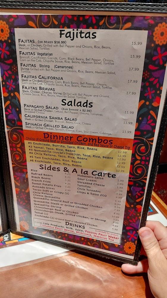 Caza Brava Menu image 4